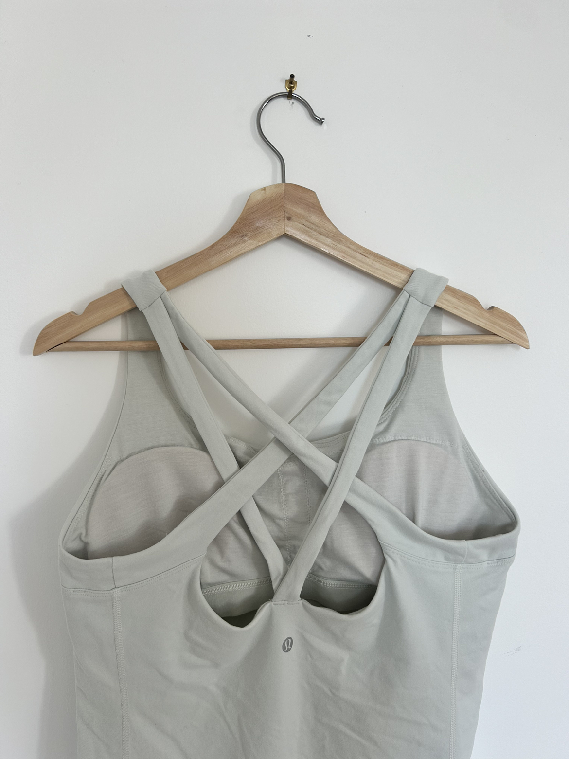 Lululemon Blue Racerback Built in Bra Tank Top Workout Yoga - photo 3
