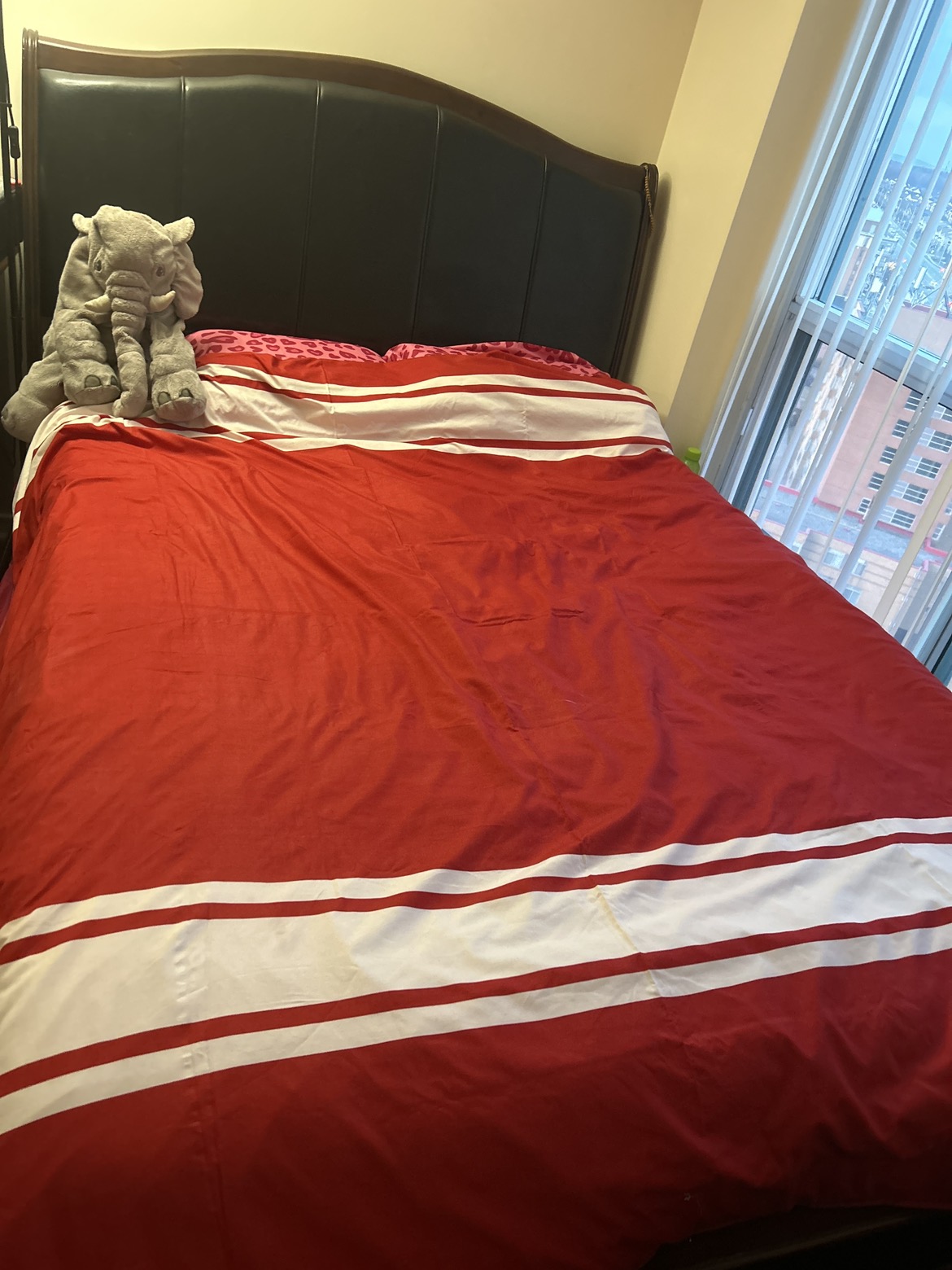 Queen size solid wood bed frame and bed box - photo 3