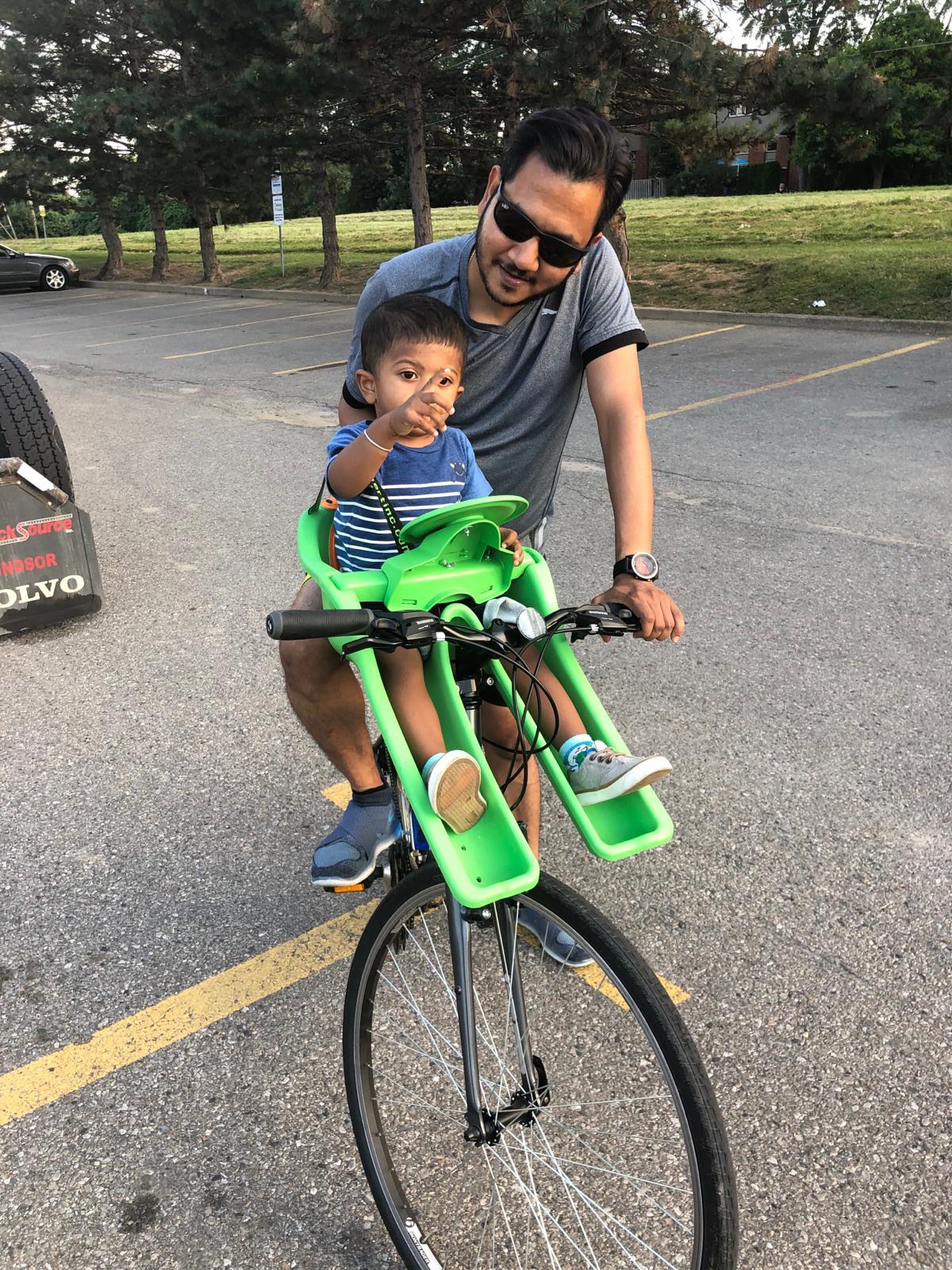Ibert front  mounted  child bicycle safe-t-seat - photo 4