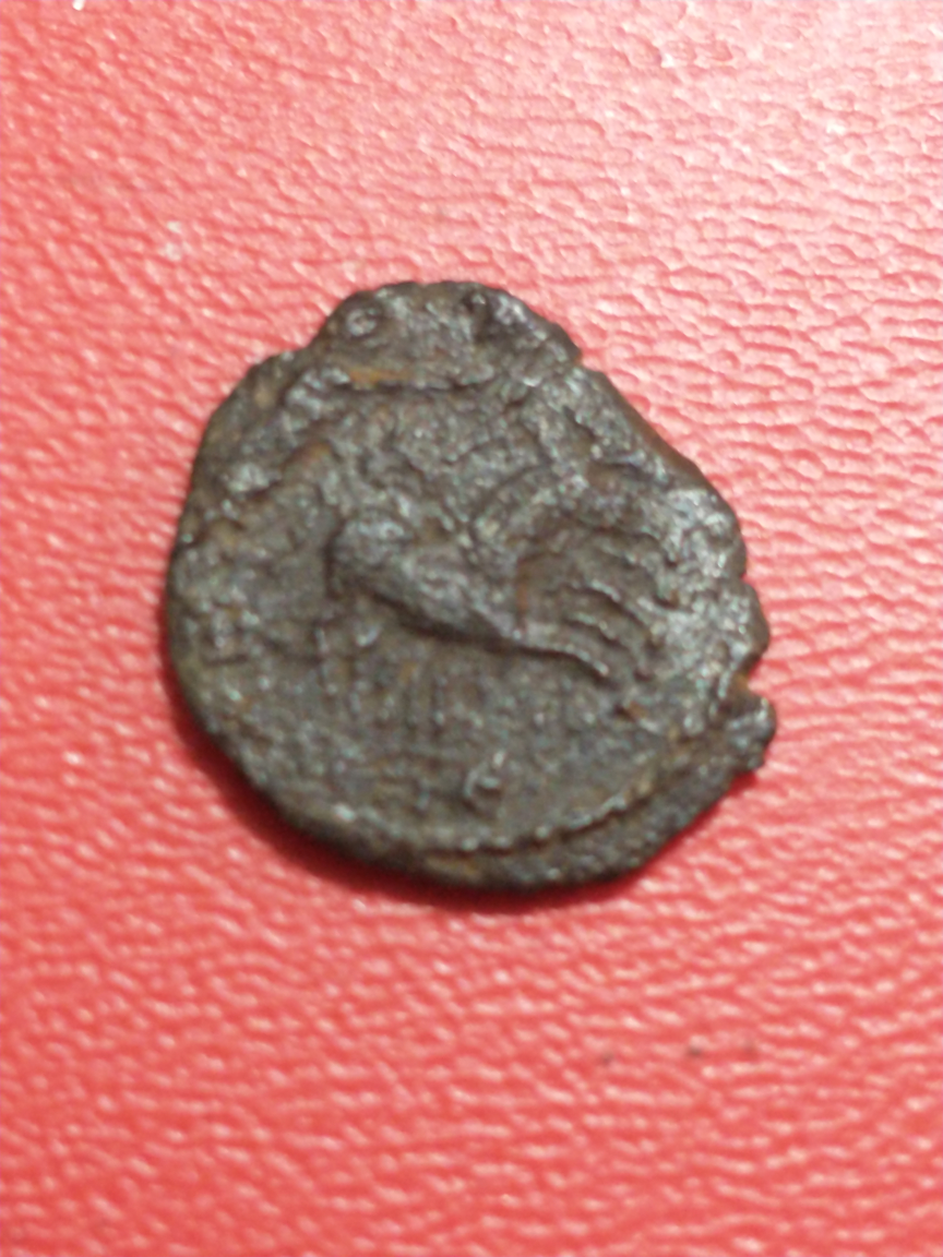 345 AD Constantius I Ancient Roman follis coin of Constantius I thumbnail
