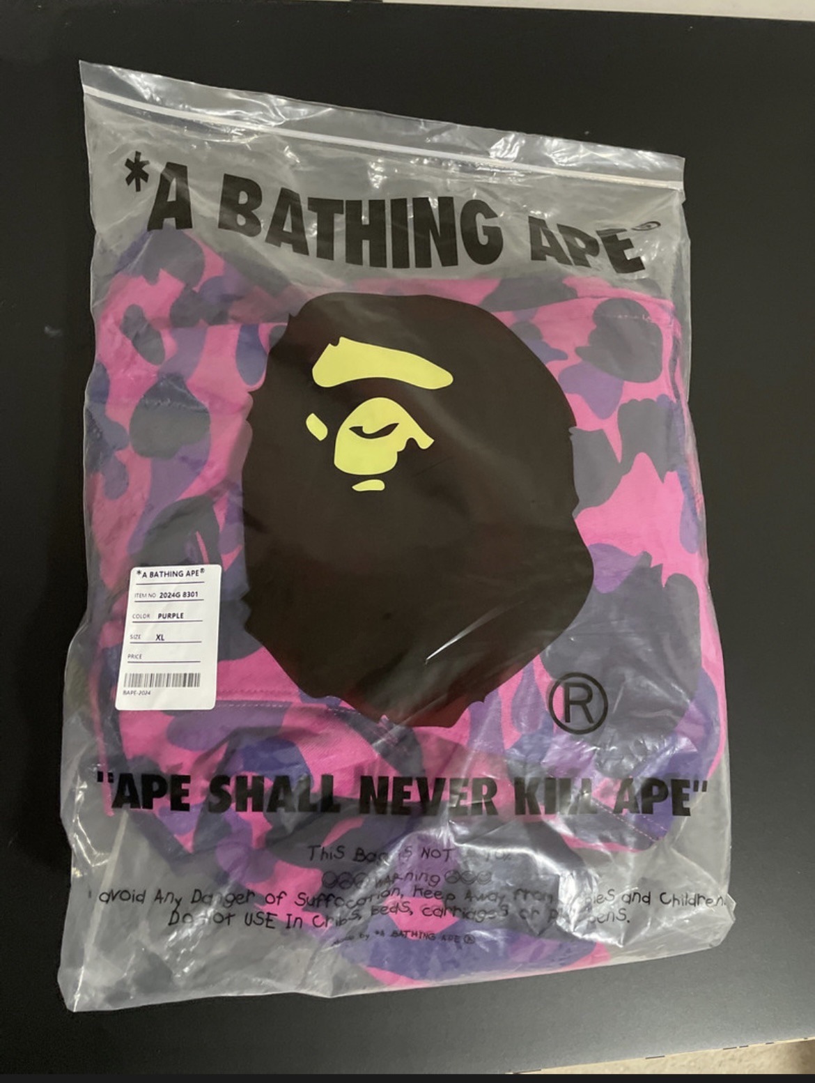 Purple Bape Shark Zipup image indicator(2)