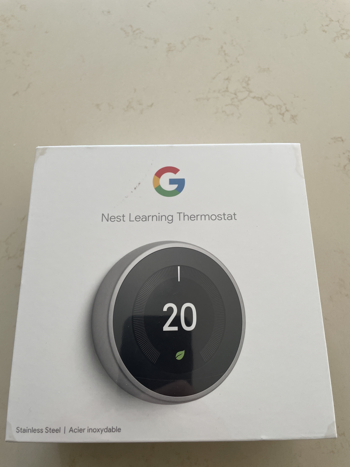 Nest learning thermostat