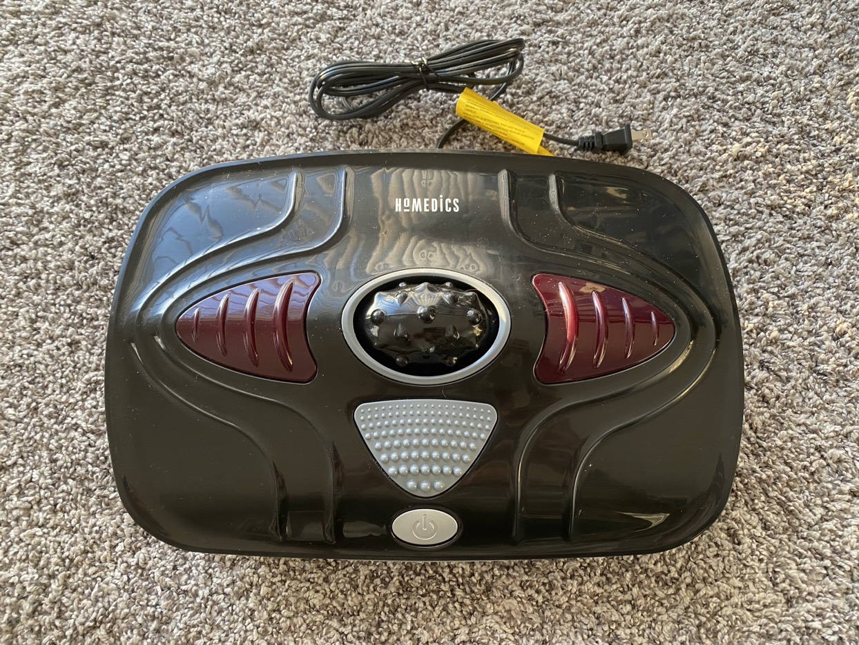 HOMEDICS Vibration Foot Massage With Heat