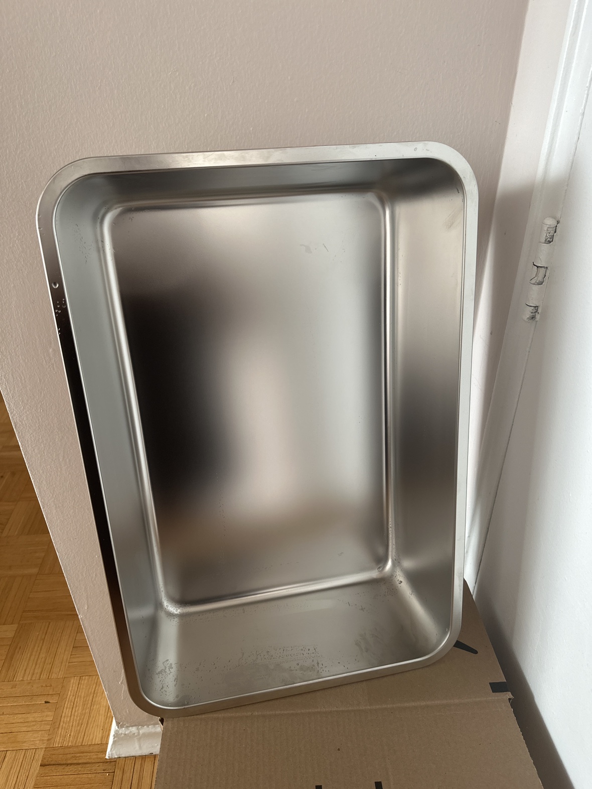60x40x15cm stainless steel litter box