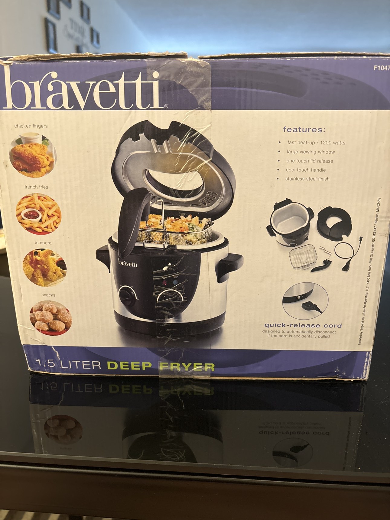 #freecycle Bravetti 1.5 Liter Deep Fryer - photo 2
