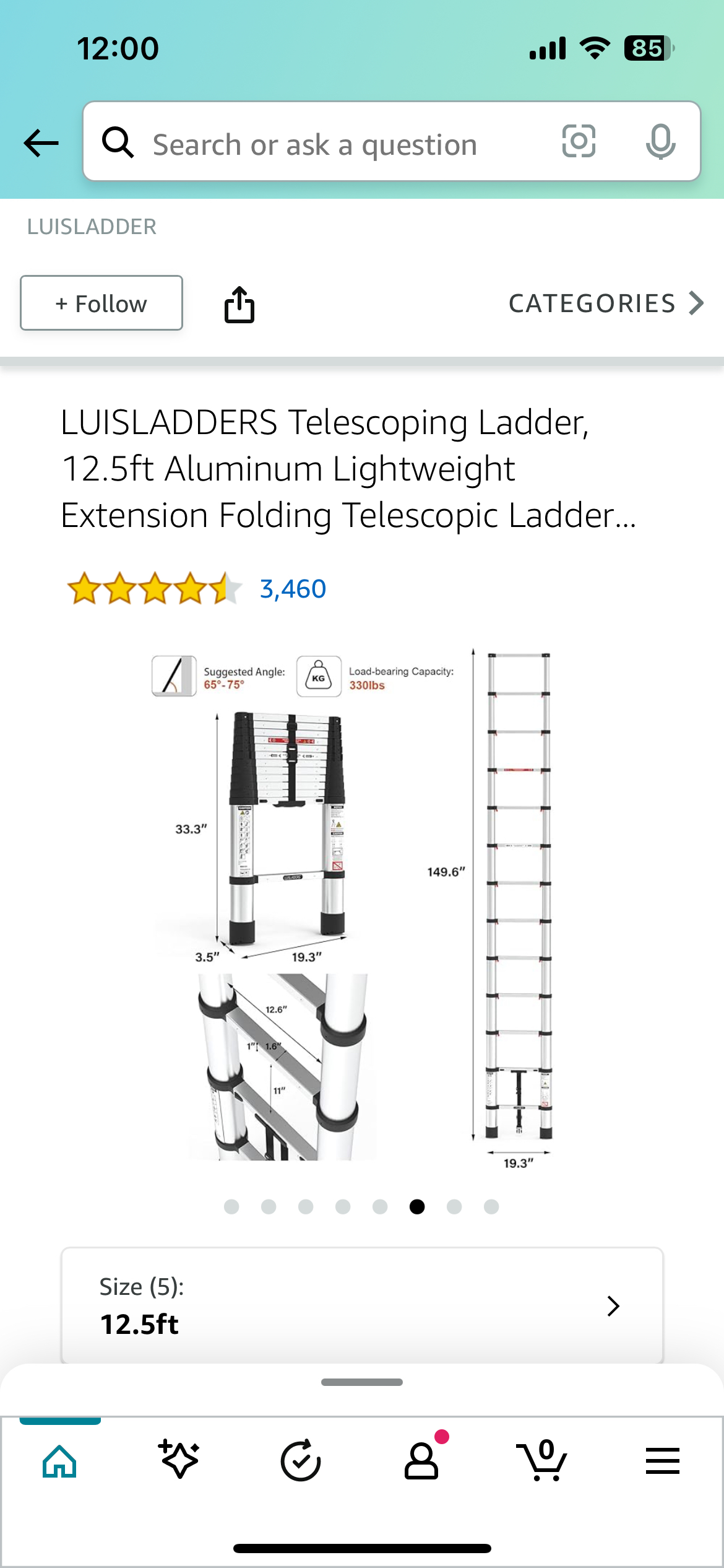 Retractable ladder - photo 2
