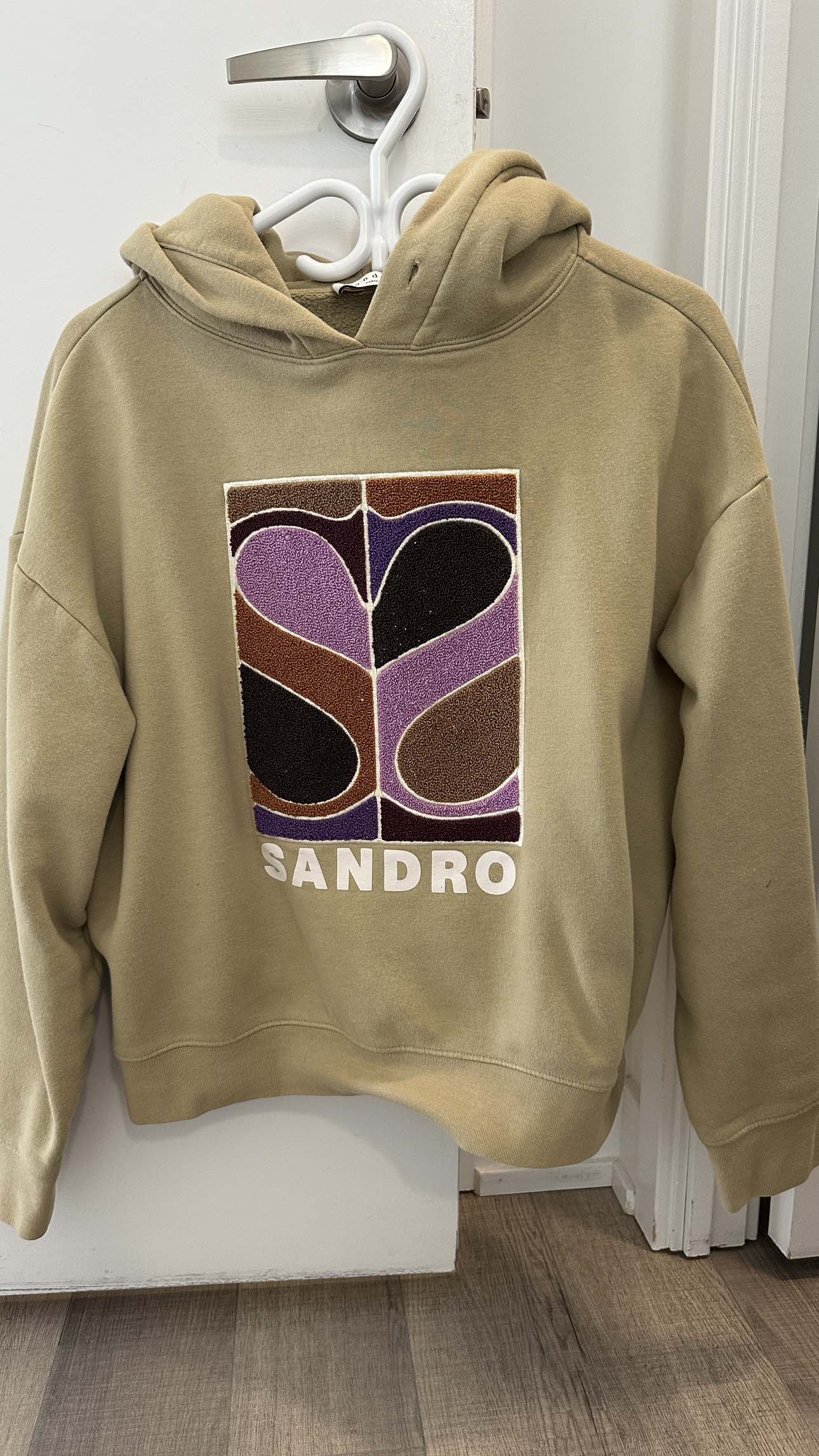 Sandro Olive Size 3 Hoodie