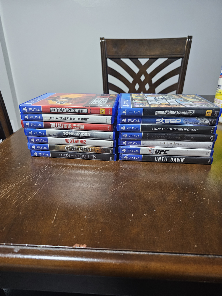 Playstaion 4 games PS4