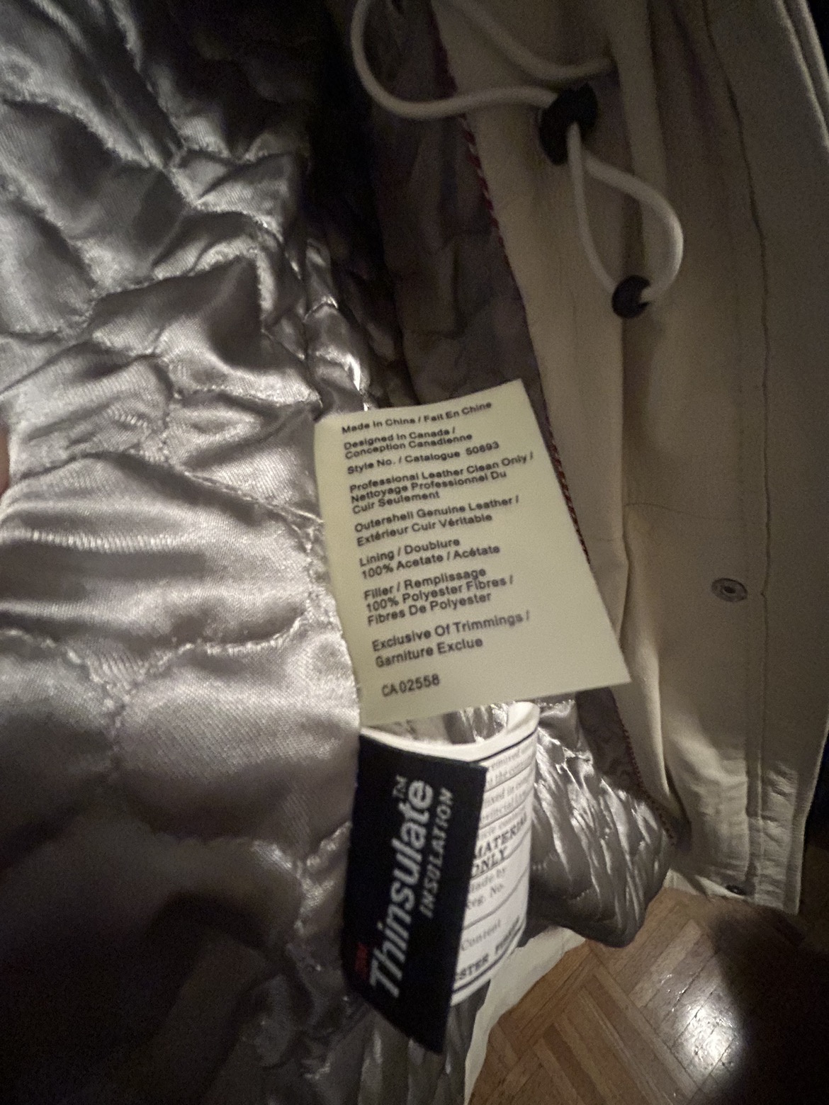 Danier leather long jacket barely used image indicator(3)