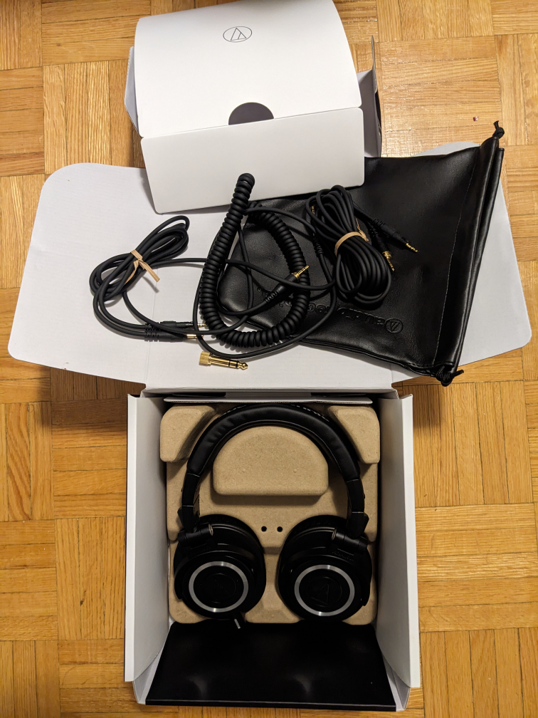 Audio-Technica ATH-M50x Professional Headphones - $160 - photo 3