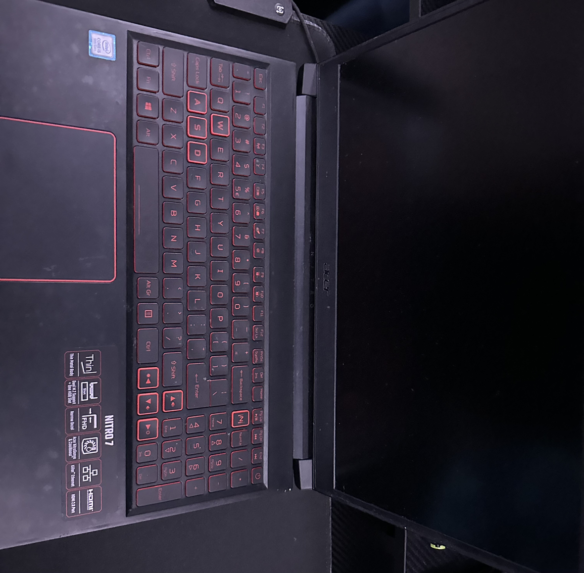 Acer nitro 7 gaming laptop - photo 3