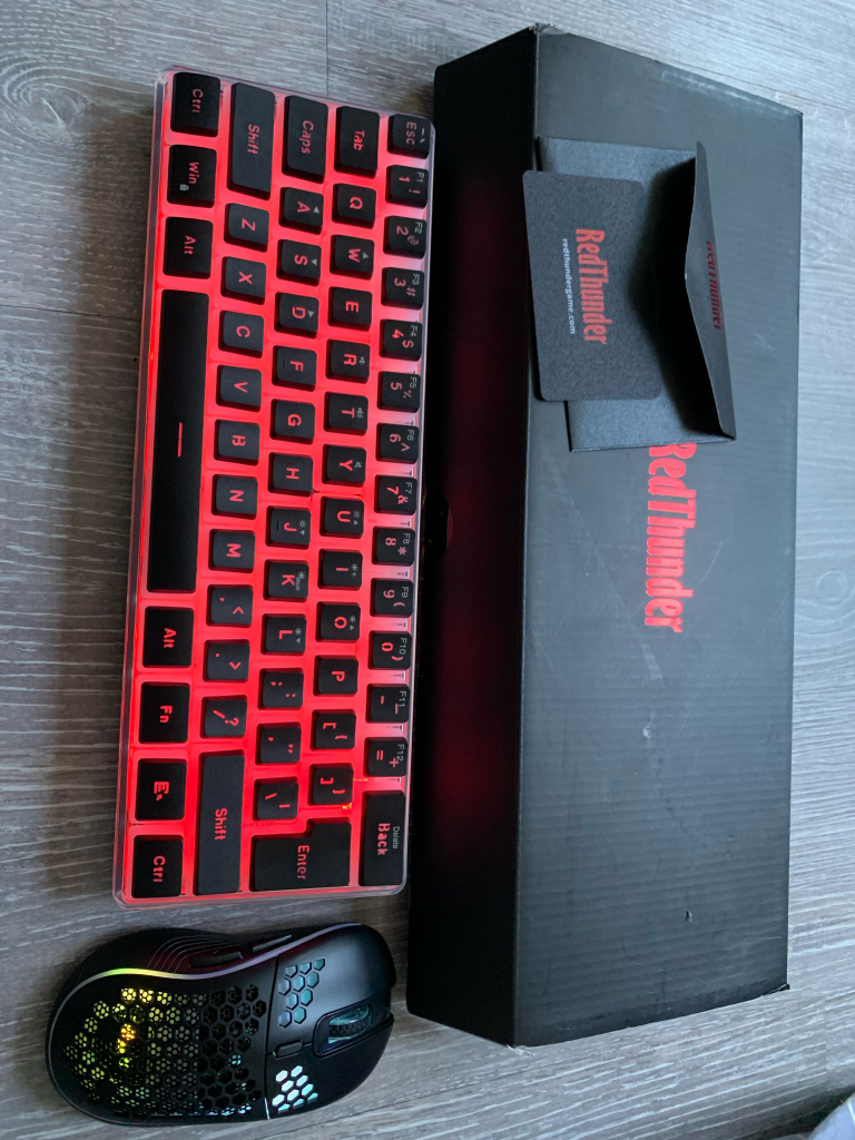 RedThunder wireless mouse and keyboard