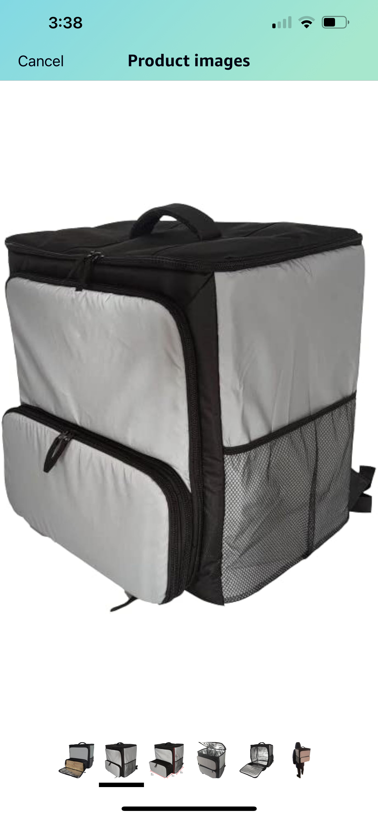 Ubear eats delivery bag