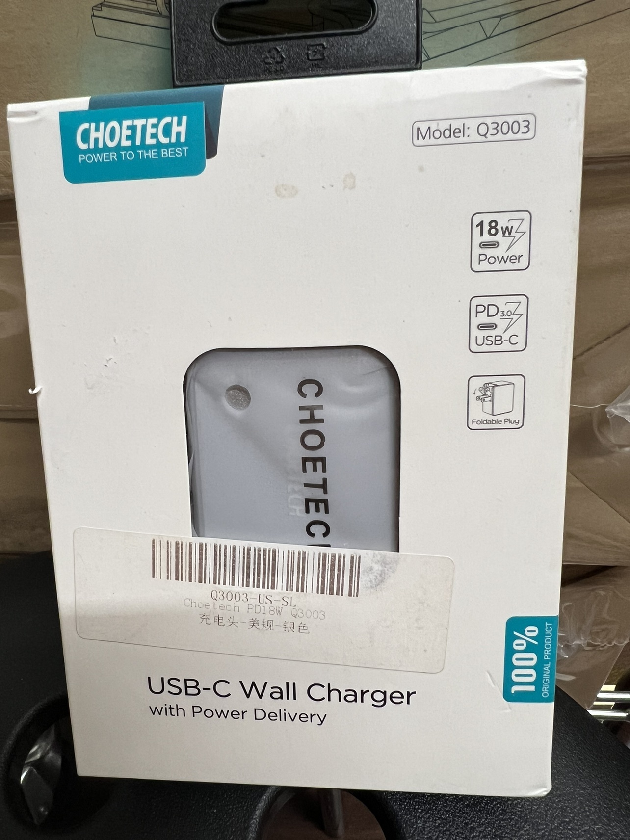 *Brand New* Wall Charger 18W Power Delivery 3.0 / Quick Charge