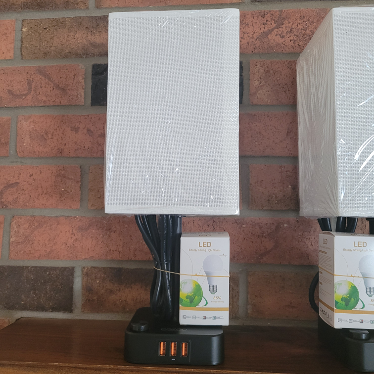 New lamps with USB chargers and extra outlets - photo 3
