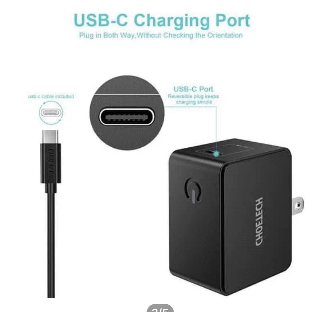 *Brand New* Wall Charger 18W Power Delivery 3.0 / Quick Charge - photo 4