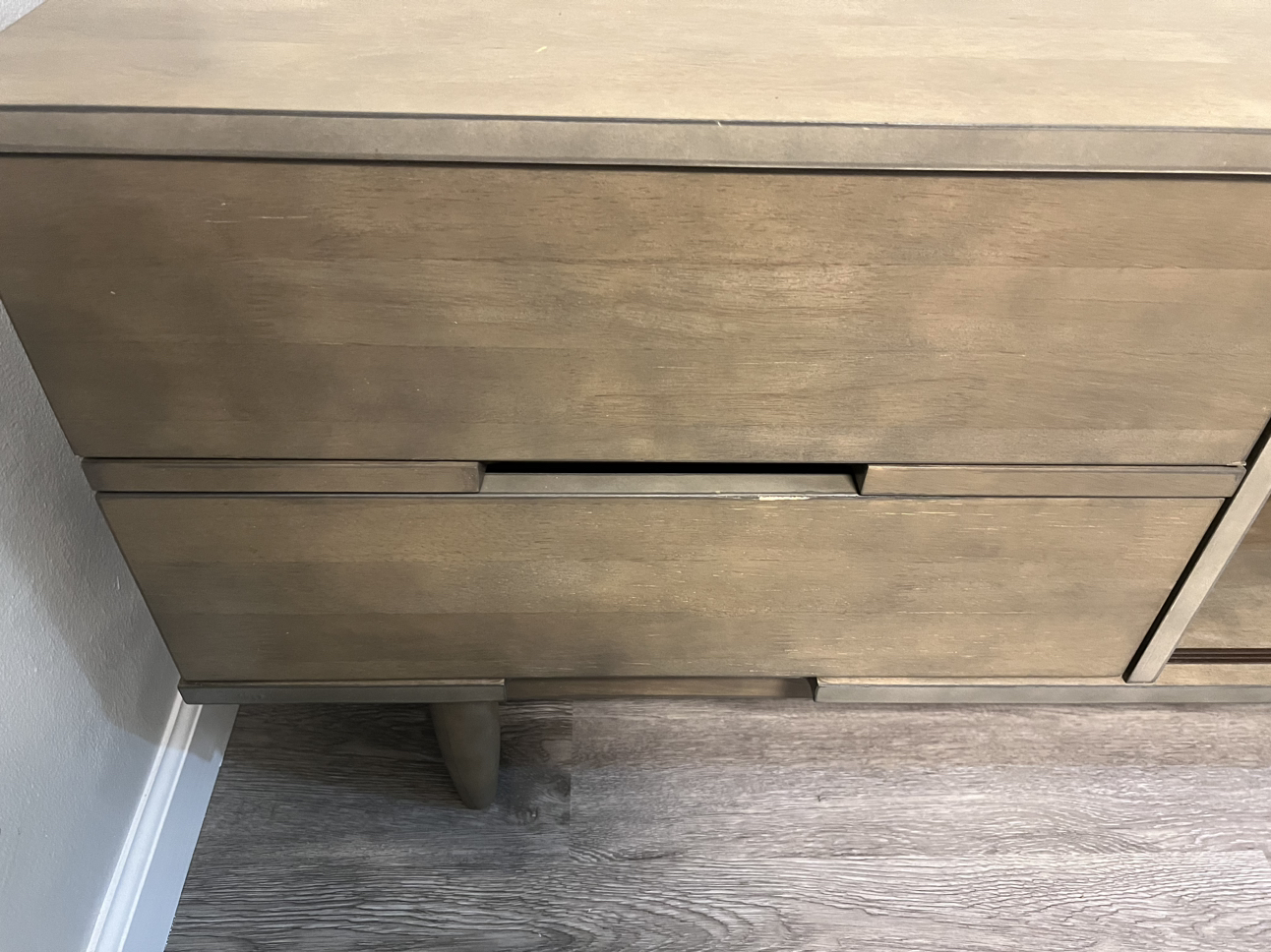 Modern Wooden TV Console - photo 3