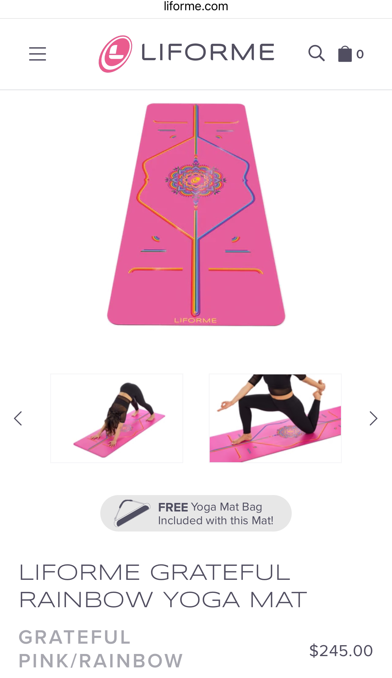 Liforme yoga mat 🌈 image indicator(3)
