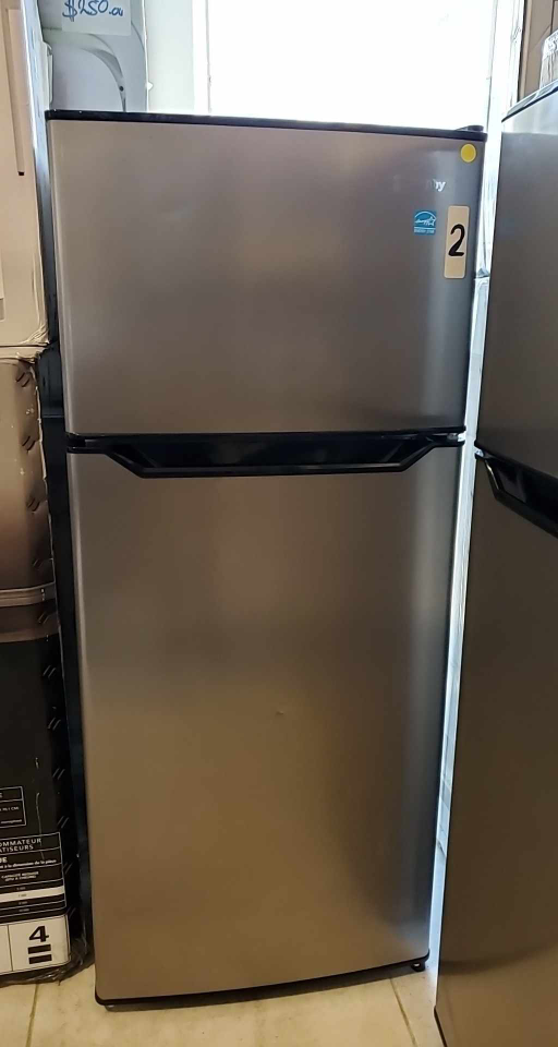 Danby 4.5 cu. ft. 2 Door Compact Fridge in Stainless Steel