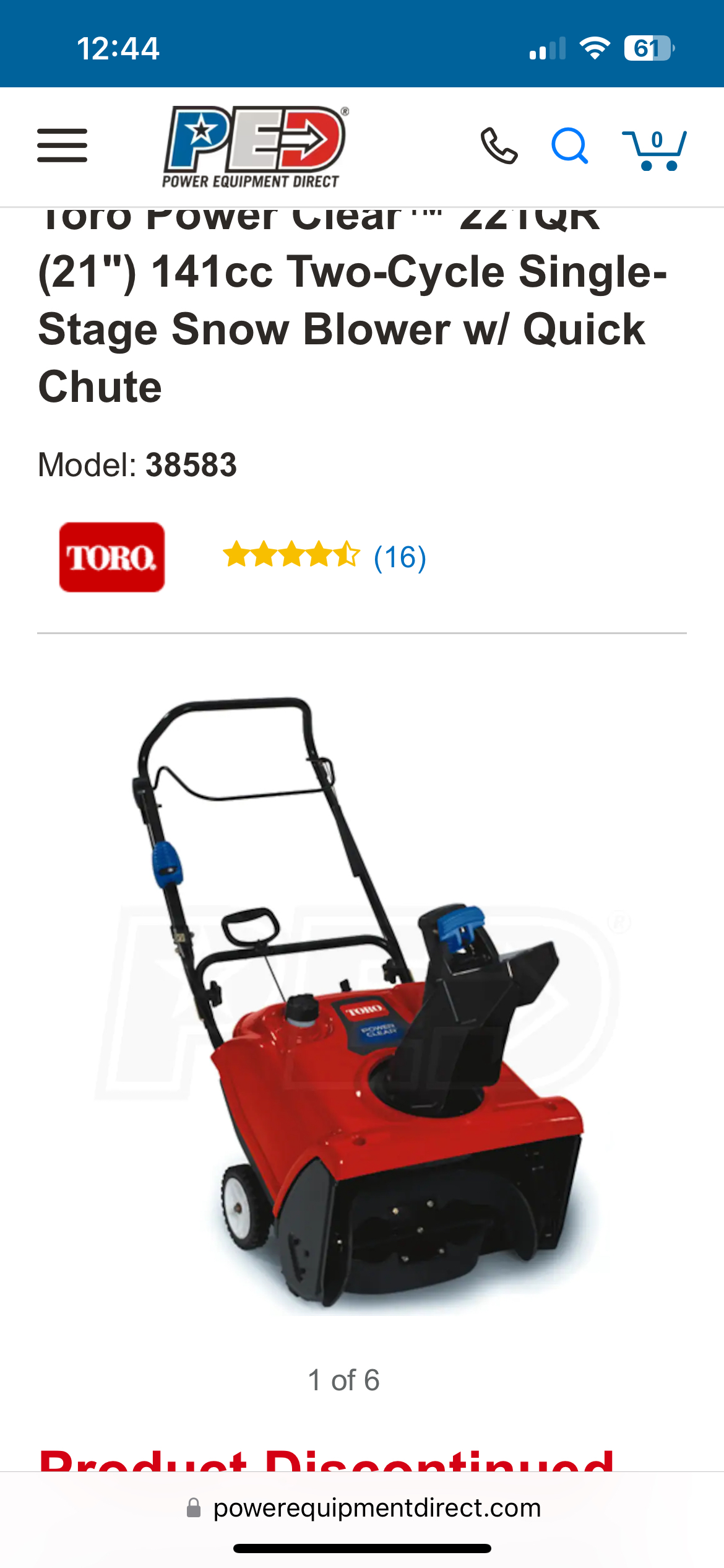 Toro Snowblower - photo 3