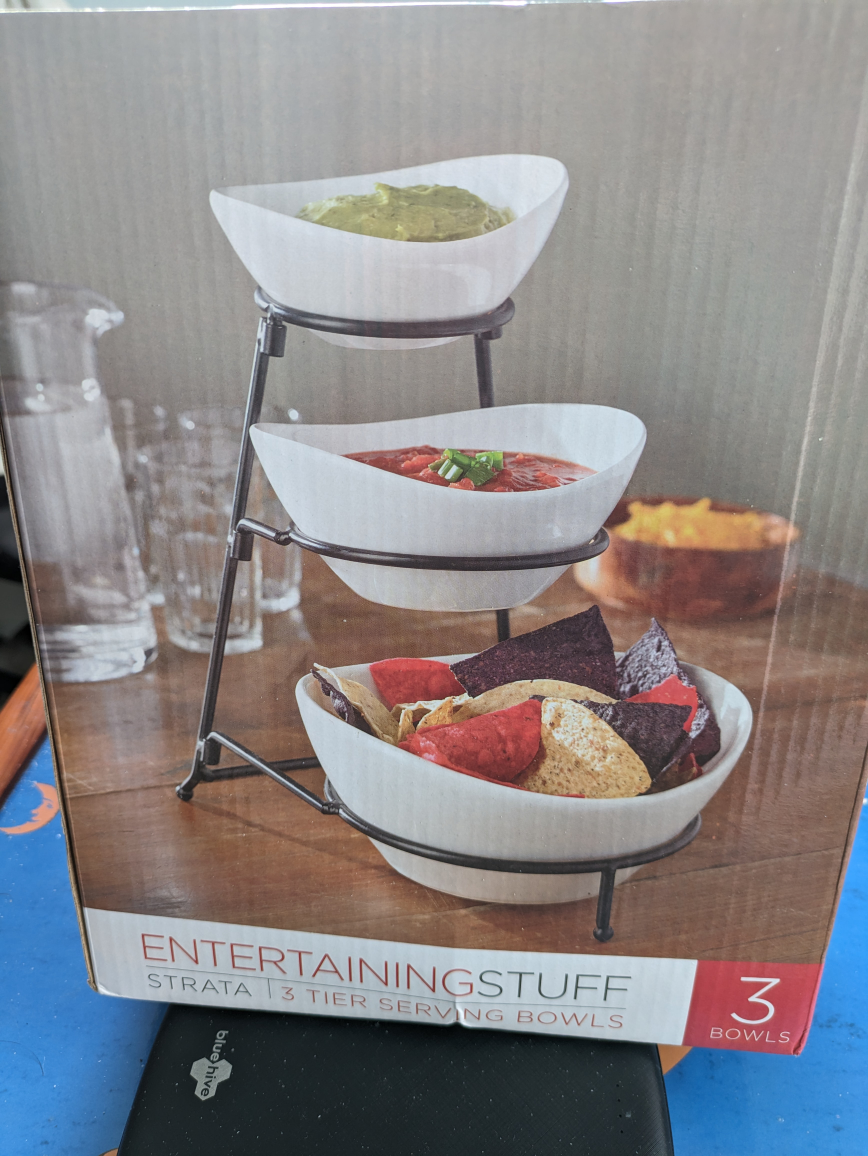 3 tier serving bowls thumbnail
