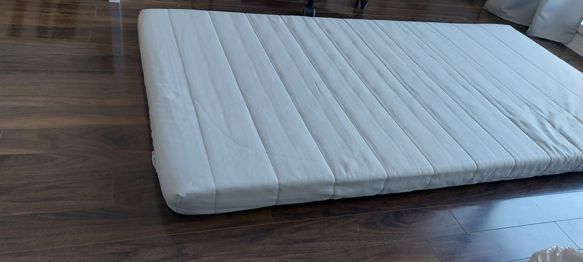 Ikea White Foam Mattress - photo 2