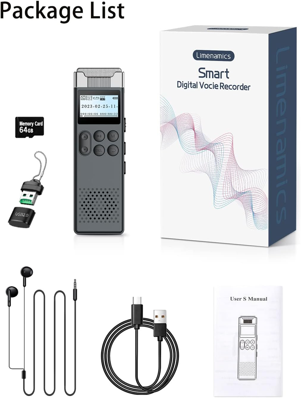 Voice recorder thumbnail
