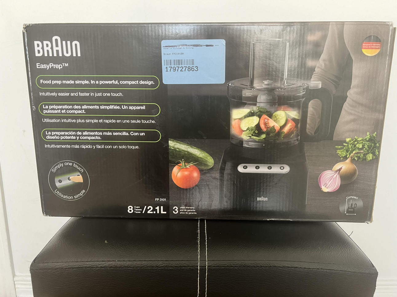Brand new Braun food processor