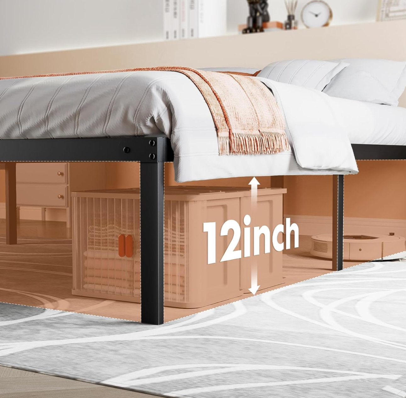 Queen Size bed frame - photo 3