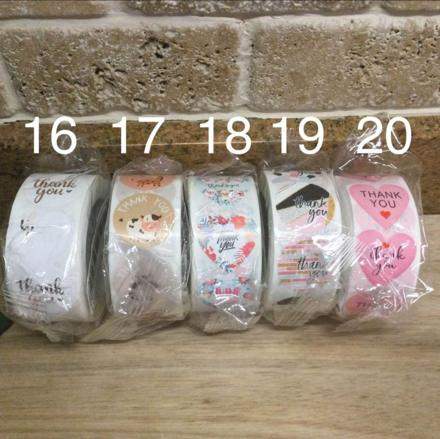 Thank You Stickers - $5 each - Swipe for more styles - photo 4