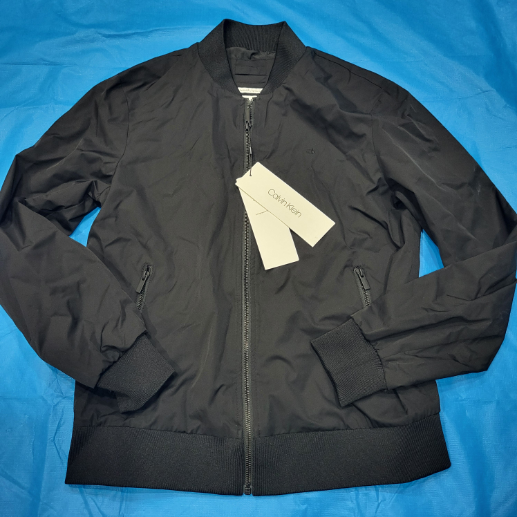 Calvin Klein Jacket Tag $118 Water Resistent Mens Size Small thumbnail