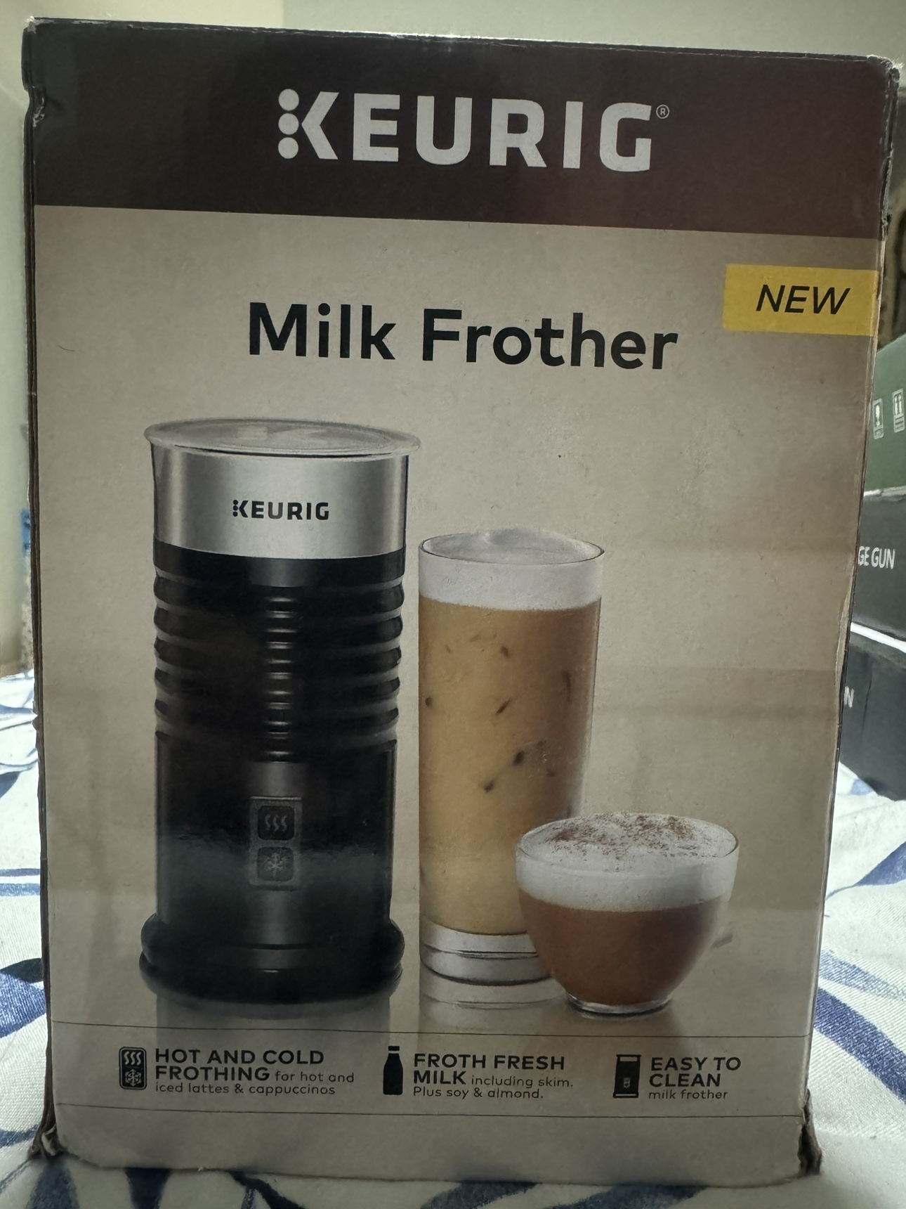 KEURIG MILK FROTHER - HOT&COLD
