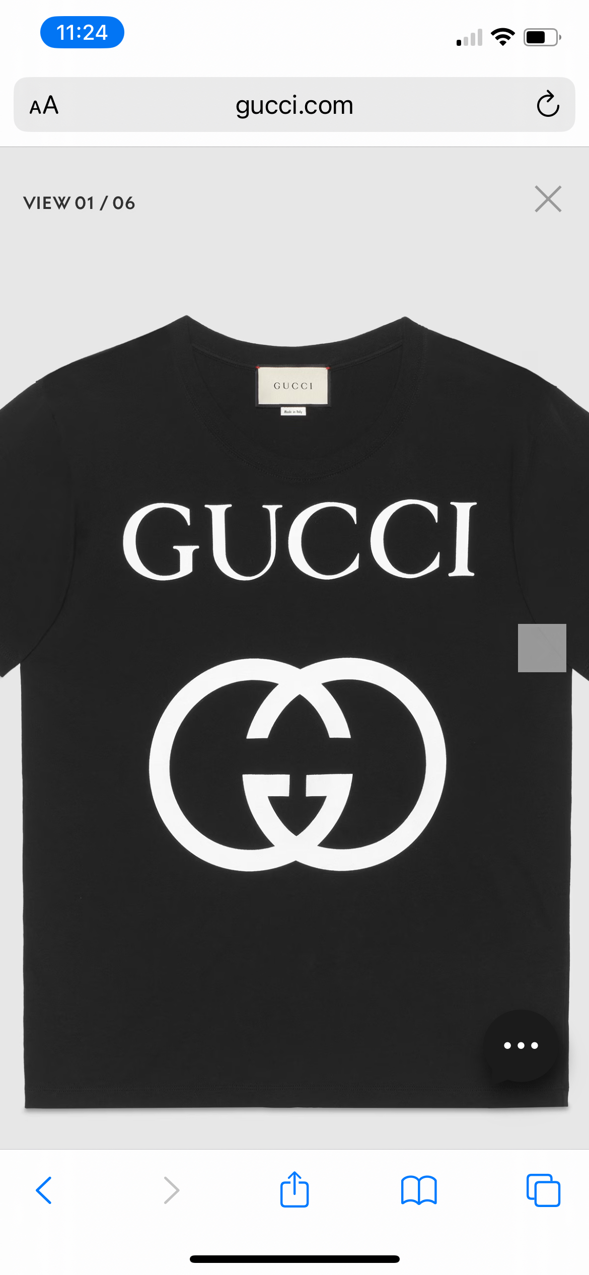 Gucci Oversized Tee image indicator(3)