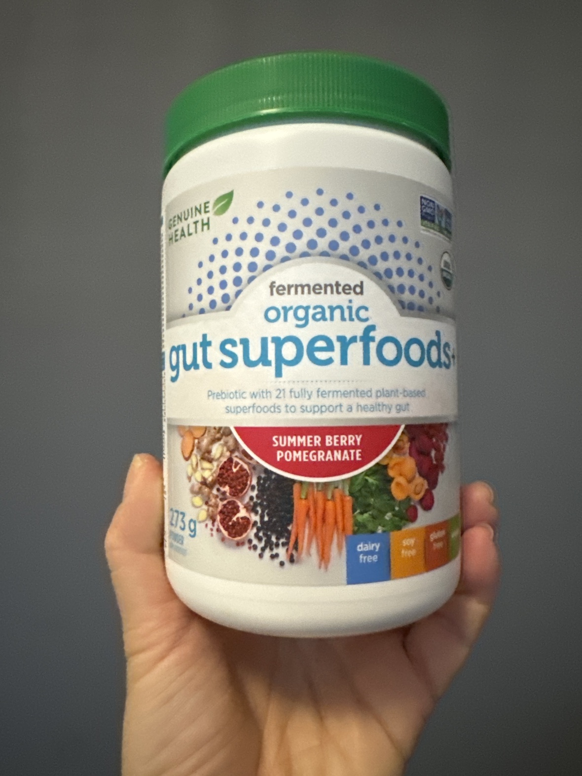 FREE BNIP Genuine Health fermented organic gut superfoods thumbnail