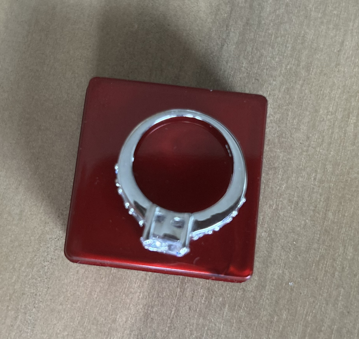 Size 5 - sterling silver ring - photo 2