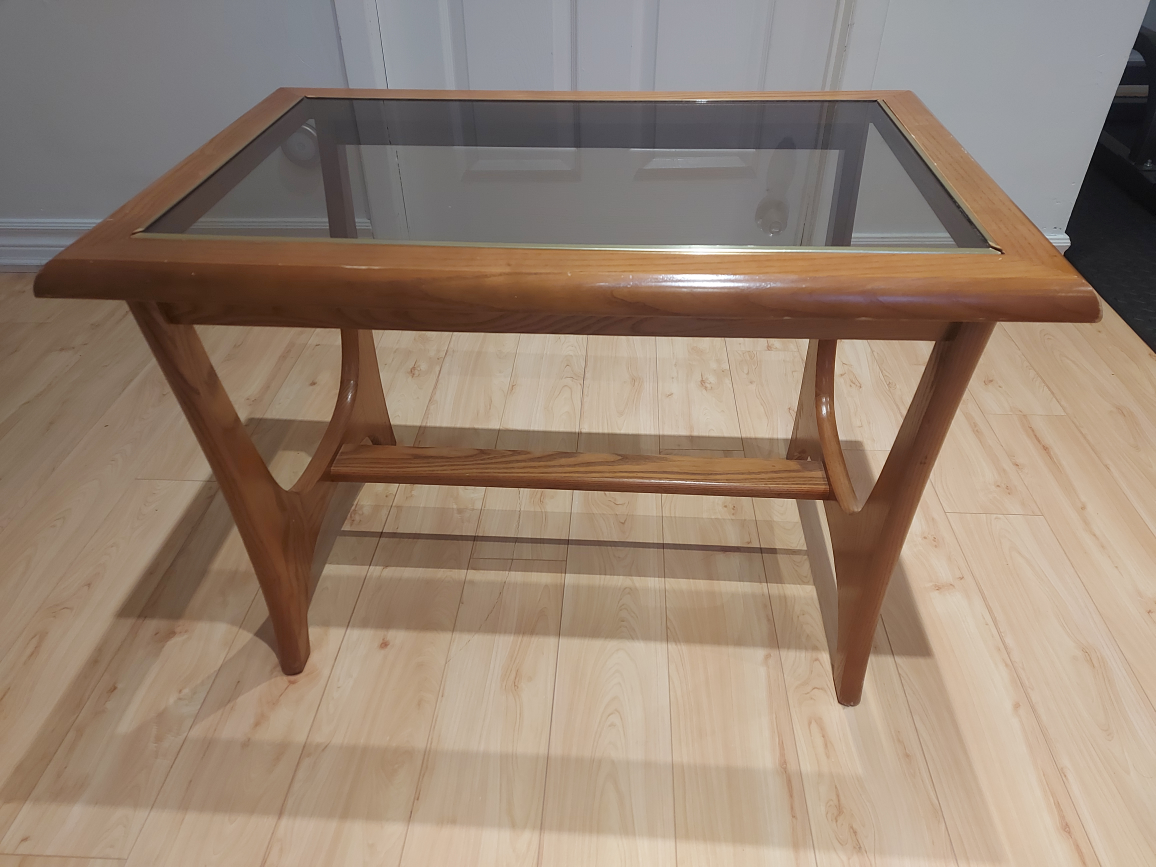wood coffee table - photo 2
