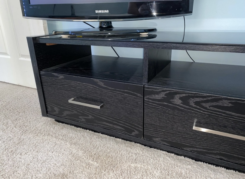 Wood Modern Glass Top Table - photo 3