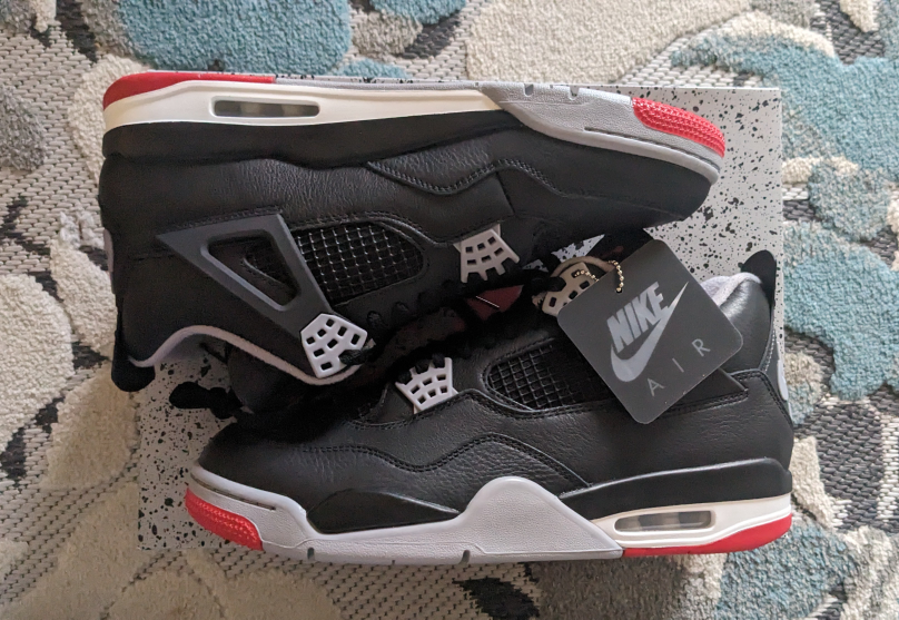 Jordan 4 Bred Reimagined (Size 11 US) - photo 2
