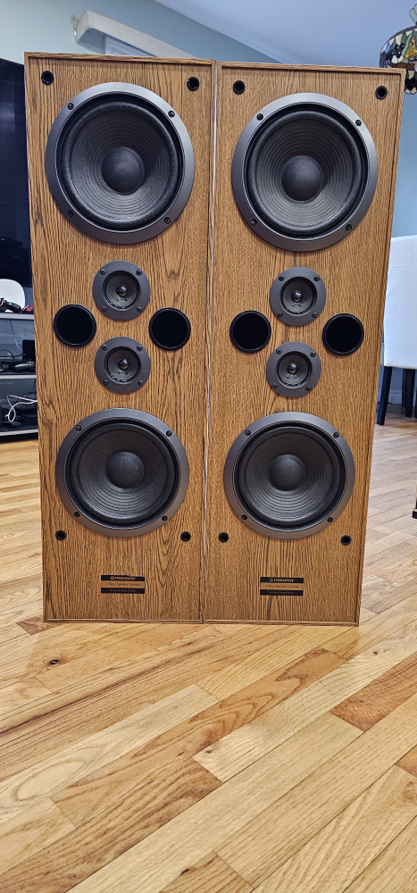 Pioneer Vintage 3-Way Tower Speakers CS-J505Q - photo 2
