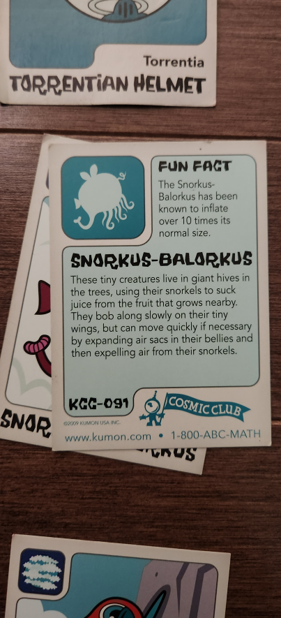 Kumon Cosmic Cards (39 Cards) image indicator(2)