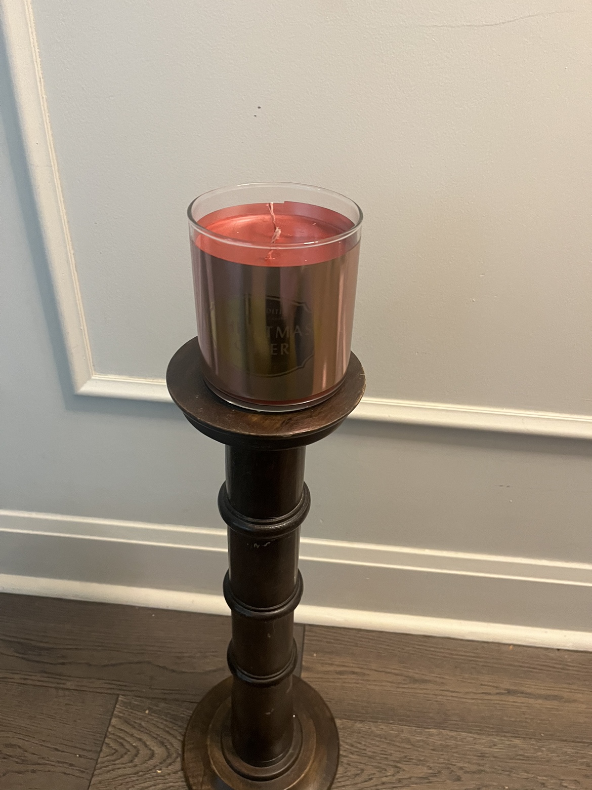 Eclectic wooden stand for plants, candles and more image indicator(6)