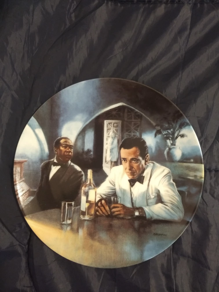 5 COLLECTOR PLATES INSPIRED BY THE MOVIE CASABLANCA image indicator(6)