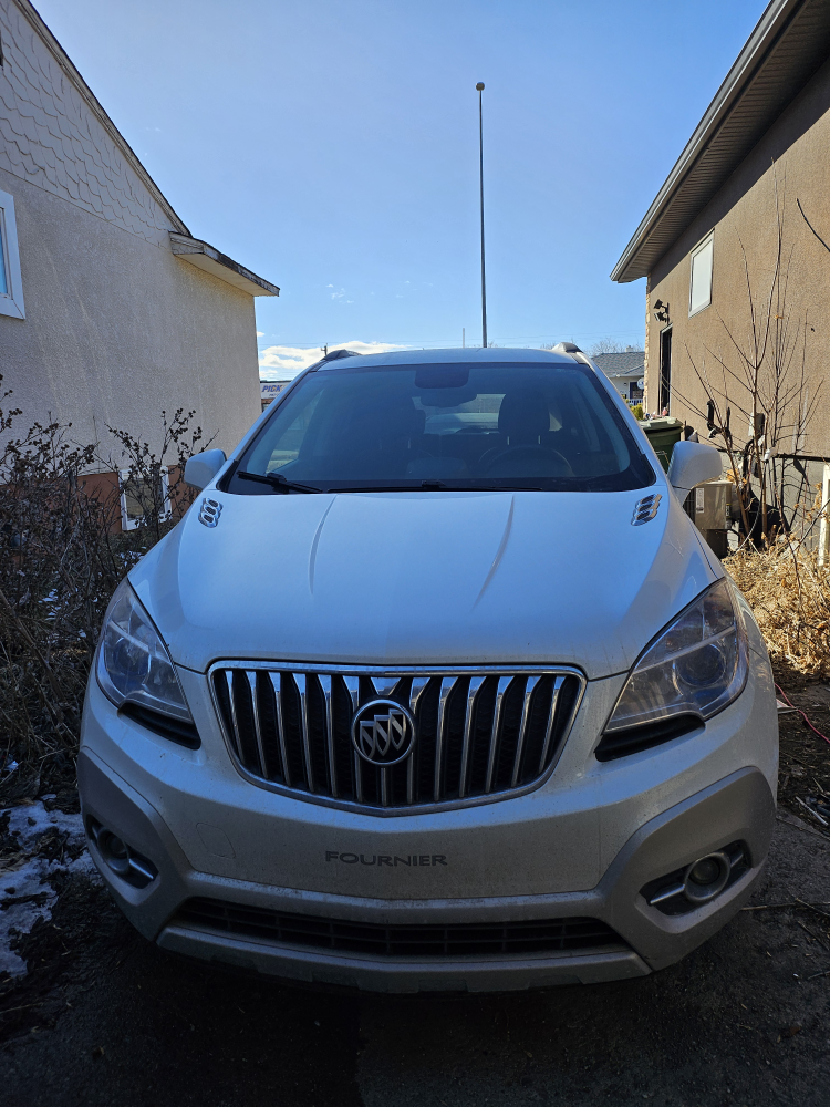 2013 BUICK ENCORE 4 DOOR FRONT WHEEL DRIVE WHITE SUV - photo 2