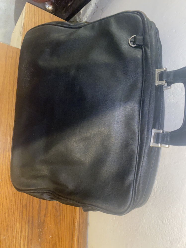 Leather Buggatti laptop bag - photo 4