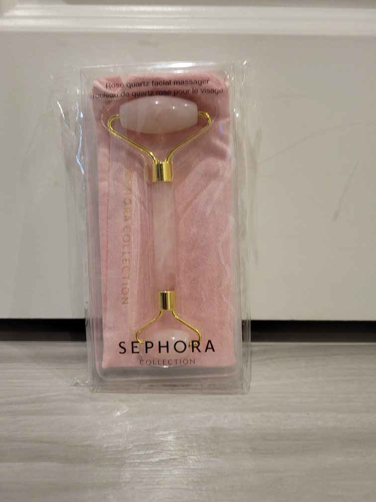 Brand New Sephora Collection Rose Quartz Facial Roller image indicator(3)