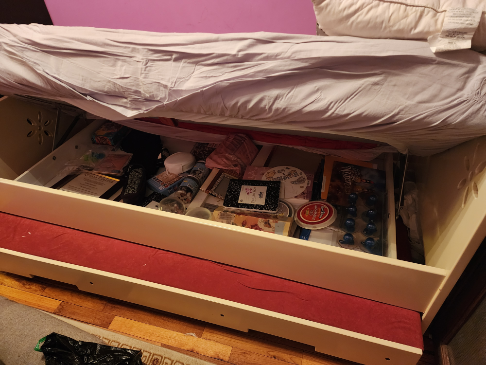 Aminach Twin Trundle Bed with storage space  - photo 2