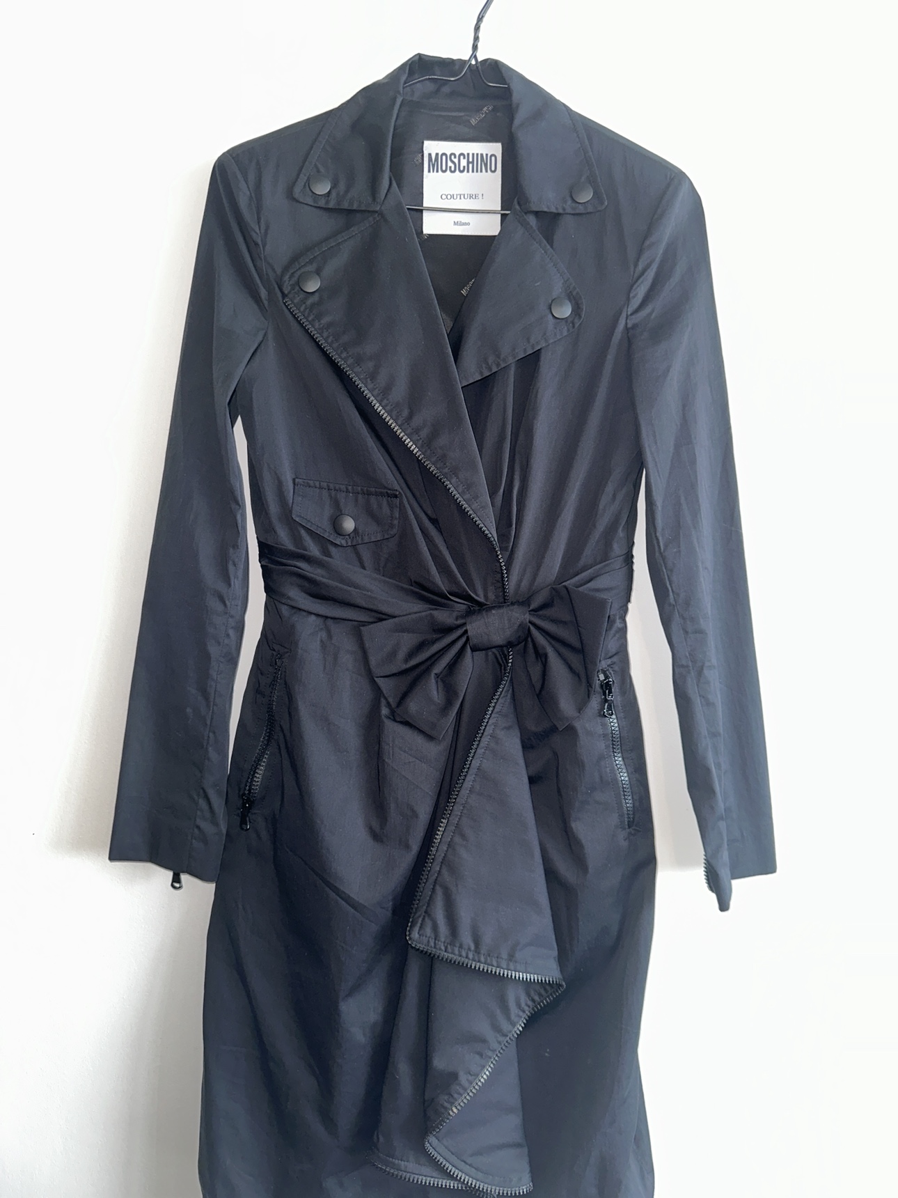 Brand new moschino bow coat dress - photo 4