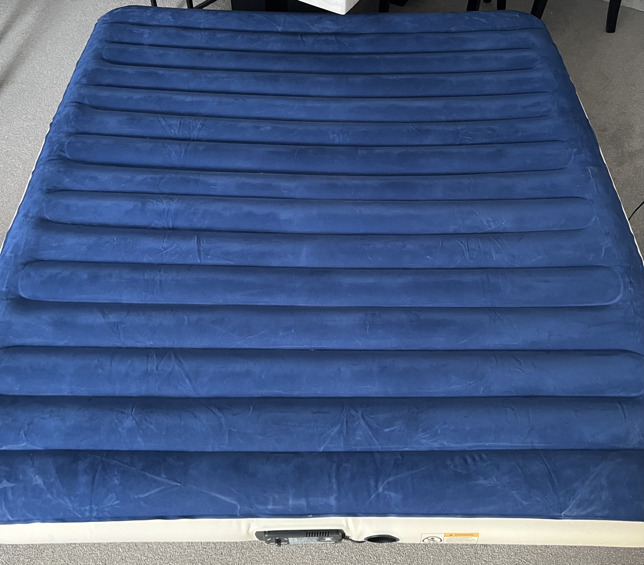 EZ Queen Air Mattress with Frame, Self-Inflate Air Bed image indicator(2)
