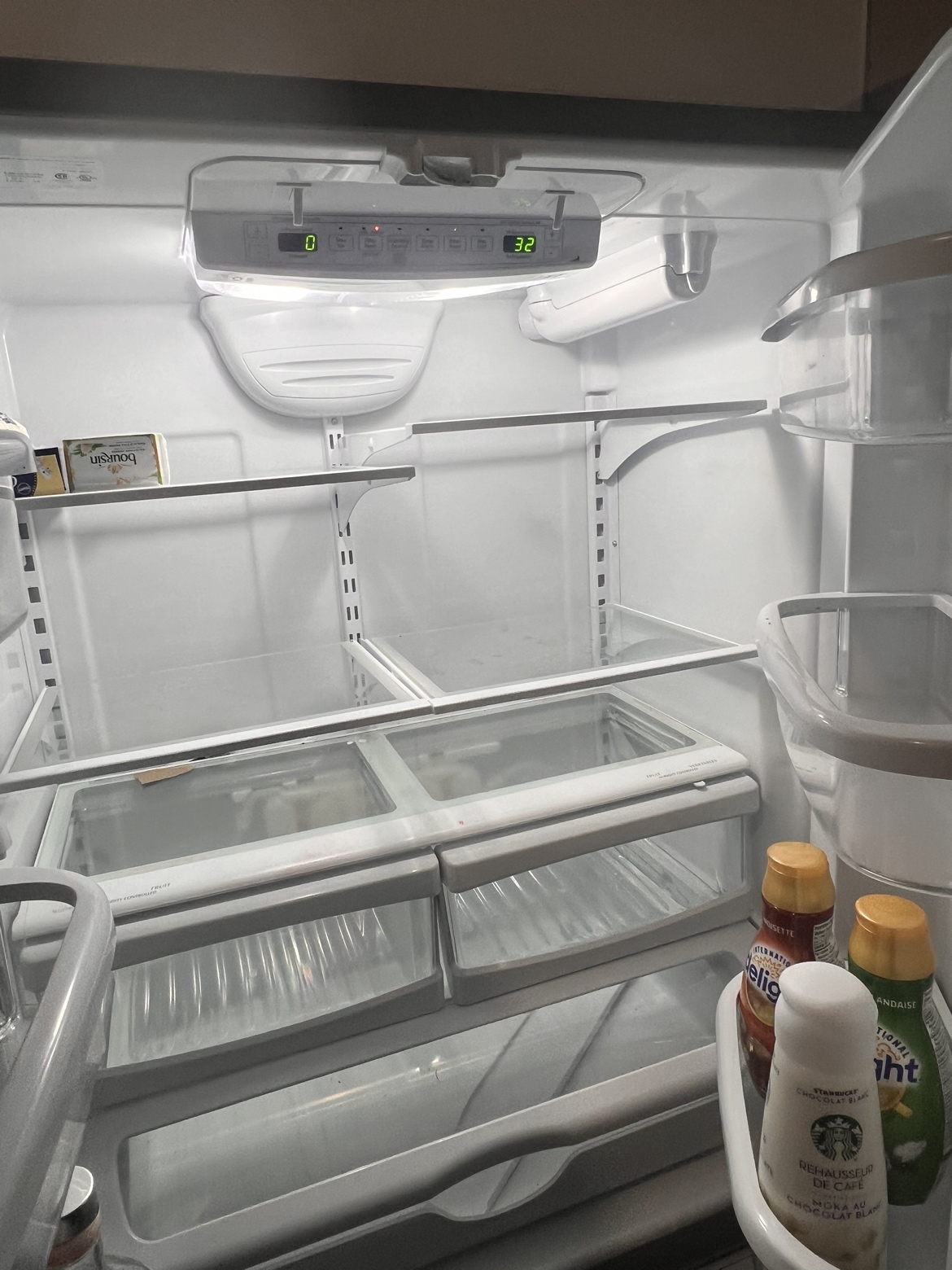 Stainless steel counter depth refrigerator - photo 2