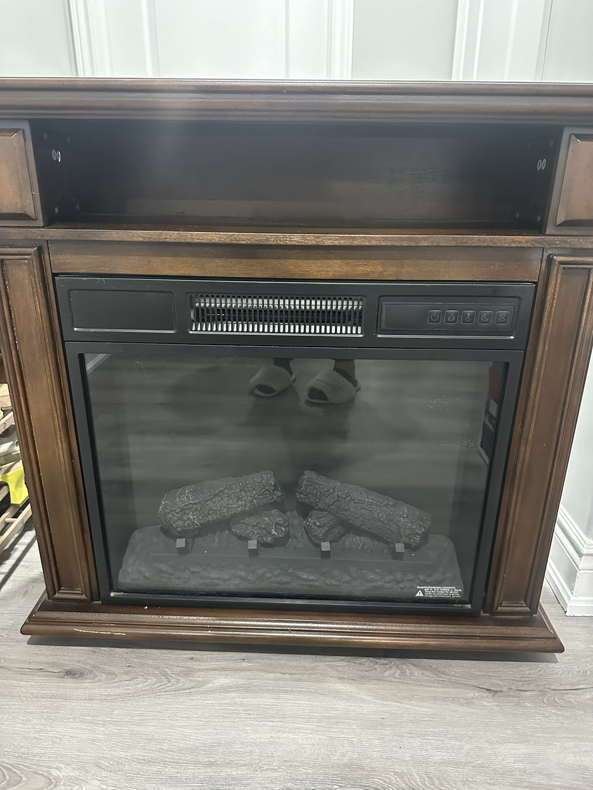 Electric Fireplace with Heater - photo 3